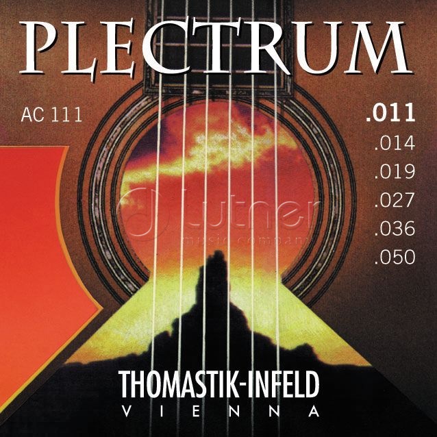Комплект струн Thomastik AC111 Plectrum для акустической гитары в магазине Music-Hummer