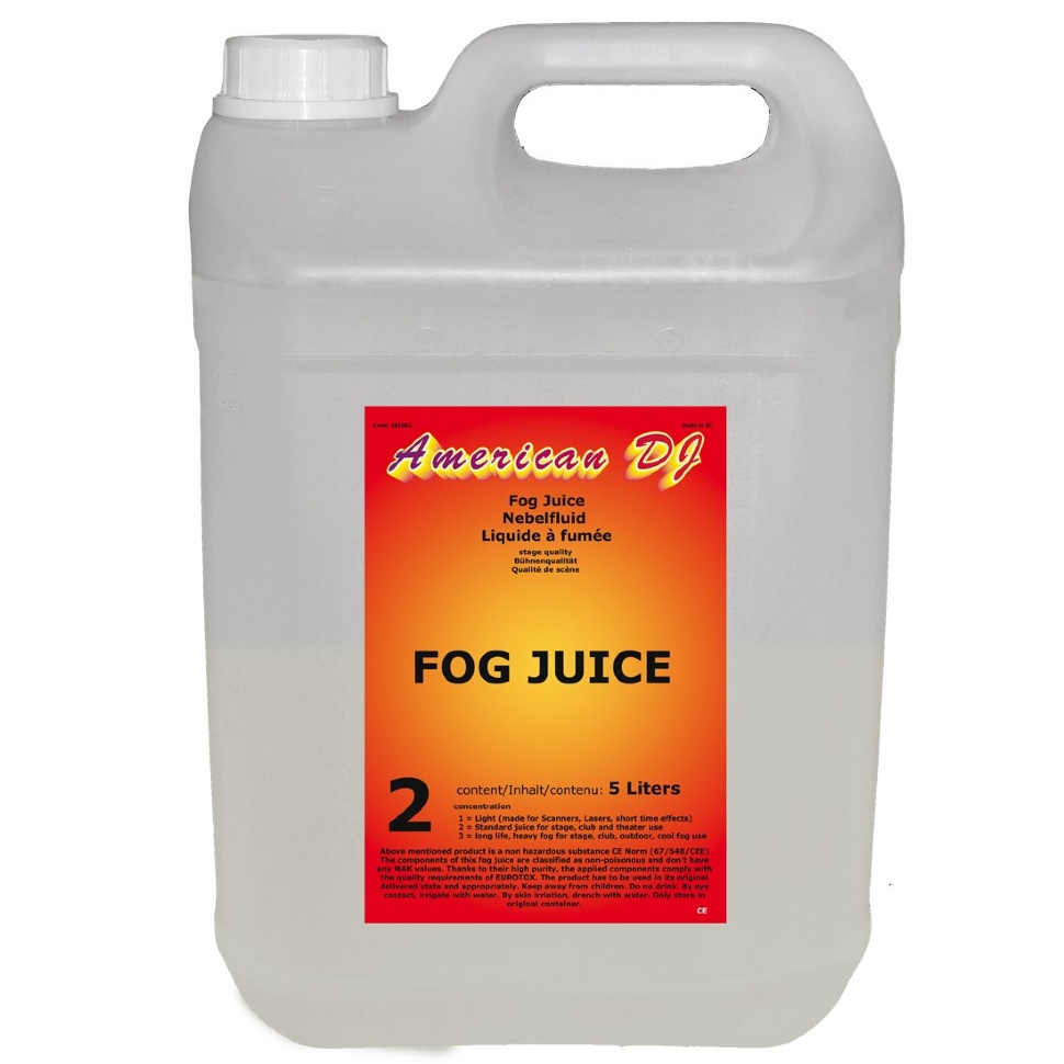 American DJ Fog juice 2 medium 5л