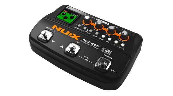 Процессор эффектов Nux Cherub MG-200 в магазине Music-Hummer