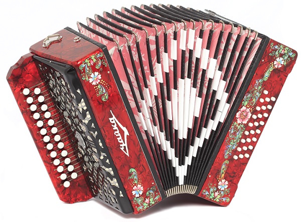 Фото Гармонь "Чайка 204" Шуйская гармонь S6XL-A-RED