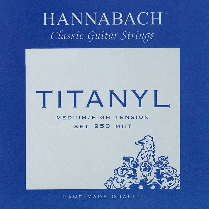 Фото Струны для кл. гитары (medium/high) Titanyl HANNABACH 950