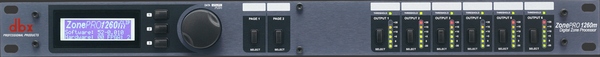 Аудио процессор для многозонных систем DBX ZONEPRO 1260m в магазине Music-Hummer