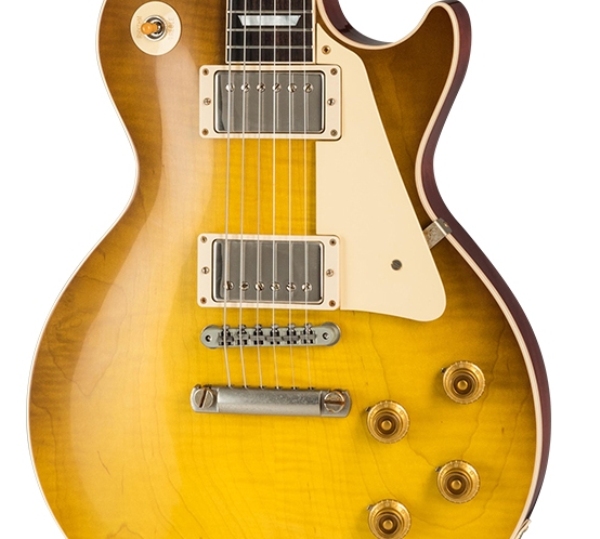 Фото GIBSON CUSTOM 60 Les Paul Standard Honey Lemon Fade VOS NH