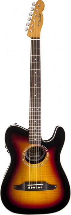 Электроакустическая гитара FENDER TELECOUSTIC PREMIER (V2) в магазине Music-Hummer