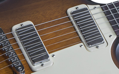 Фото GIBSON SG Special 2016 T Satin Vintage Sunburst электрогитара, цвет - винтажный санбёрст (матовый), фурнитура - хром