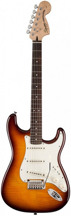 Фото Электрогитара FENDER SQUIER STANDARD STRATOCASTER FMT RW