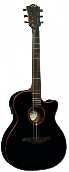 Электроакустическая гитара LAG T100ACE-BLK в магазине Music-Hummer