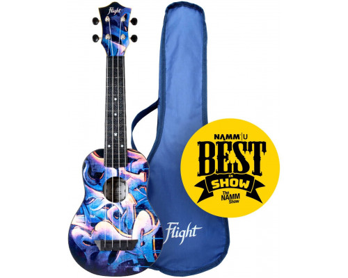 Фото Укулеле сопрано FLIGHT TUS-40 GRAFFITI