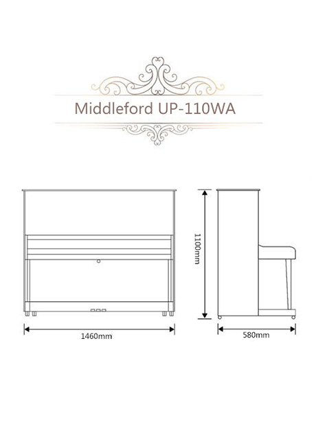 Фото Пианино Middleford UP-110WA