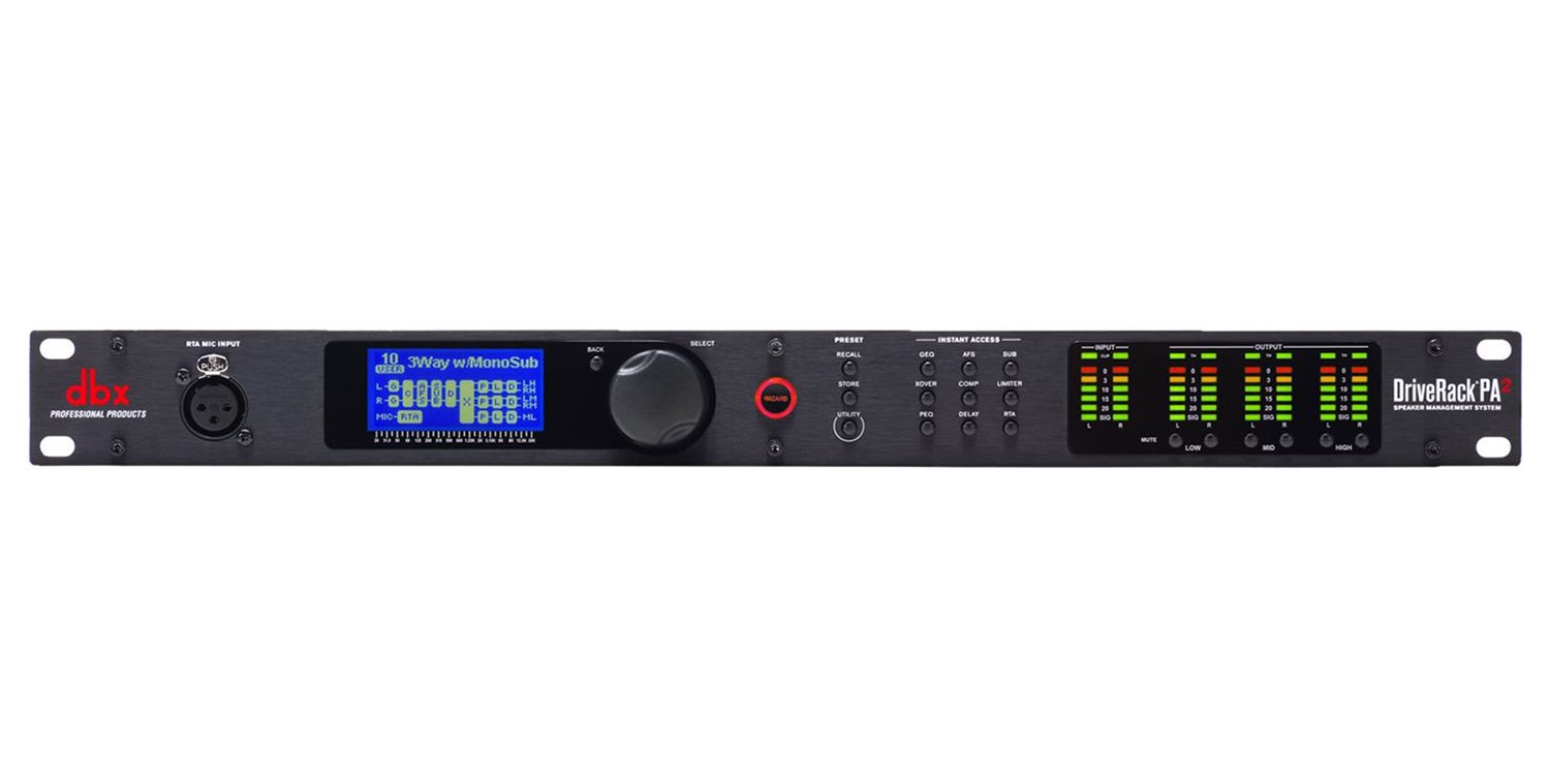 dbx Dack PA2 専用測定マイクセット Спикер-процессор DBX DriveRack PA2 купить в Москве, цена 99 990