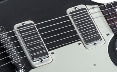 Фото GIBSON SG Special 2016 T Satin Ebony электрогитара, цвет - черный (матовый), фурнитура - хром