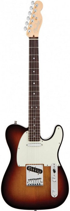 Фото Электрогитара FENDER AMERICAN DELUXE TELECASTER RW 3-COLOR SUNBURST
