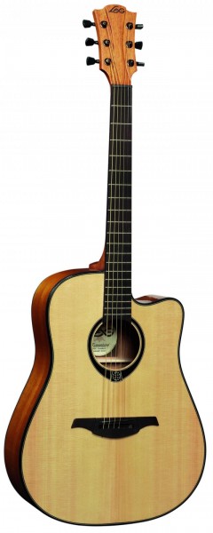 Акустическая гитара LAG T66DC в магазине Music-Hummer