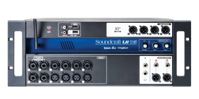 Фото Soundcraft Ui16, беспроводной цифровой микшер, 16 входов, беспроводное управление, встроенные процессоры dbx, Digitech, Lexicon