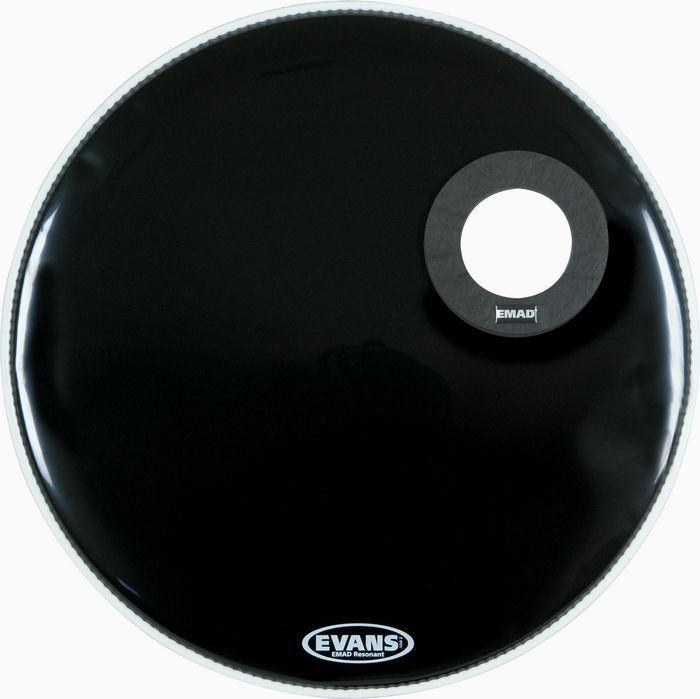 Фото Передний пластик для бас барабана Evans BD22REMAD(O) EMAD Resonant Black