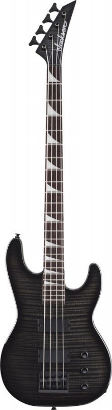 Фото Бас-гитара JACKSON JS2 CONCERT BASS TRANSPARENT BLACK