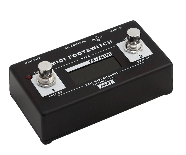 MIDI-футсвитч  AMT Electronics FS-2-M в магазине Music-Hummer