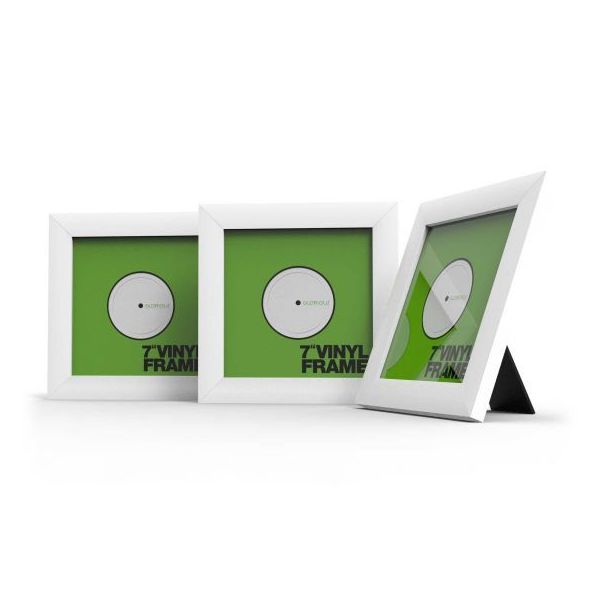 Набор рамок для обложек винила Glorious Vinyl Frame Set 7" White в магазине Music-Hummer