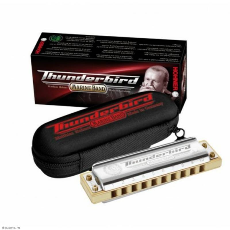 Фото HOHNER Marine Band Thunderbird E low - Губная гармоника диатоническая Хонер