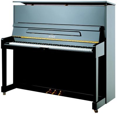 Petrof P 125M1(0001) пианино цвет белый полированное в магазине Music-Hummer