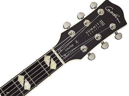 Фото Godin 042609 Summit Classic Supreme LTD Cherry Burst Flame