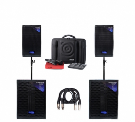 Фото Комплект караоке EVO Icon Double Sub Plus