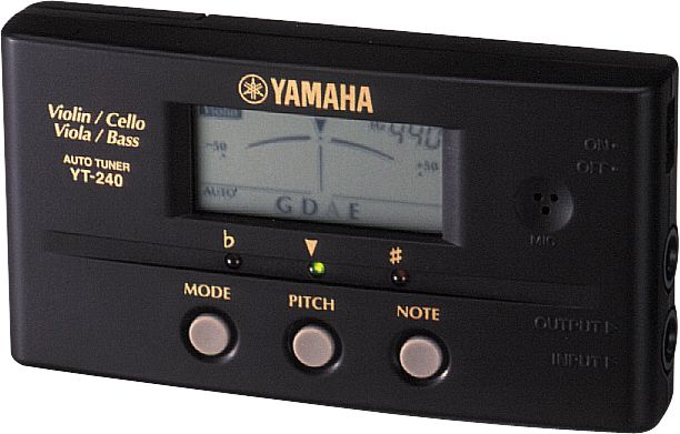 Хроматический тюнер Yamaha YT-240  в магазине Music-Hummer