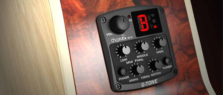 Фото Гитарный эквалайзер Cherub GT-4
