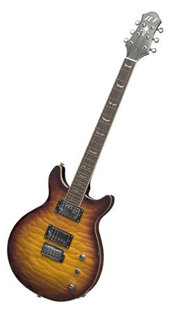 Фото Электрогитара JET USD 257HTQ Paul Reed Smith цвет TPZ желтый берст