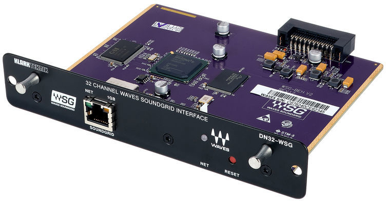 Фото Плата расширения для сети WAVES SoundGrid KLARK TEKNIK DN32-WSG - для Behringer X32, Midas M32, 32 в