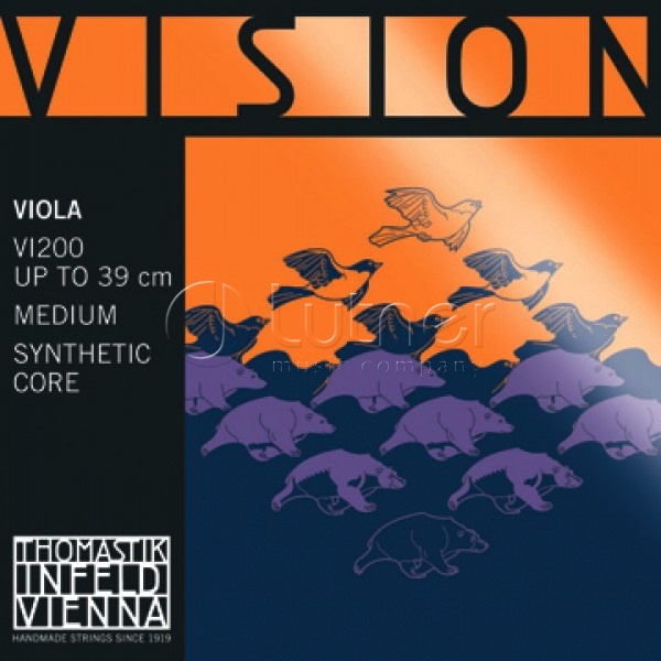 Комплект струн Thomastik VI200 Vision для альта в магазине Music-Hummer