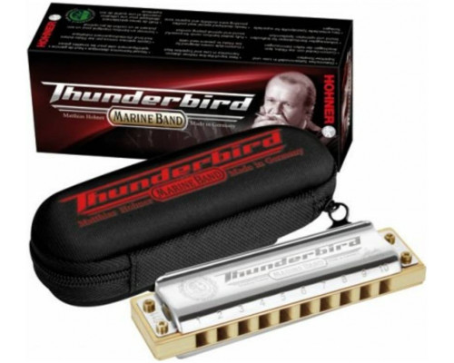 Фото HOHNER Marine Band Thunderbird Eb low - Губная гармоника диатоническая Хонер