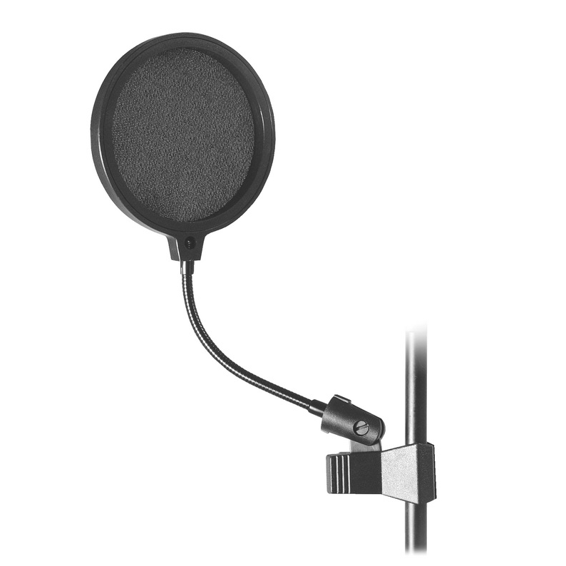 Поп-фильтр для микрофонов ONSTAGE ASVS6-B в магазине Music-Hummer