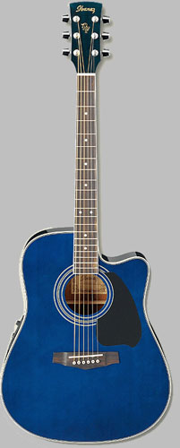 Фото Акустическая гитара Ibanez PF60SECE TBL