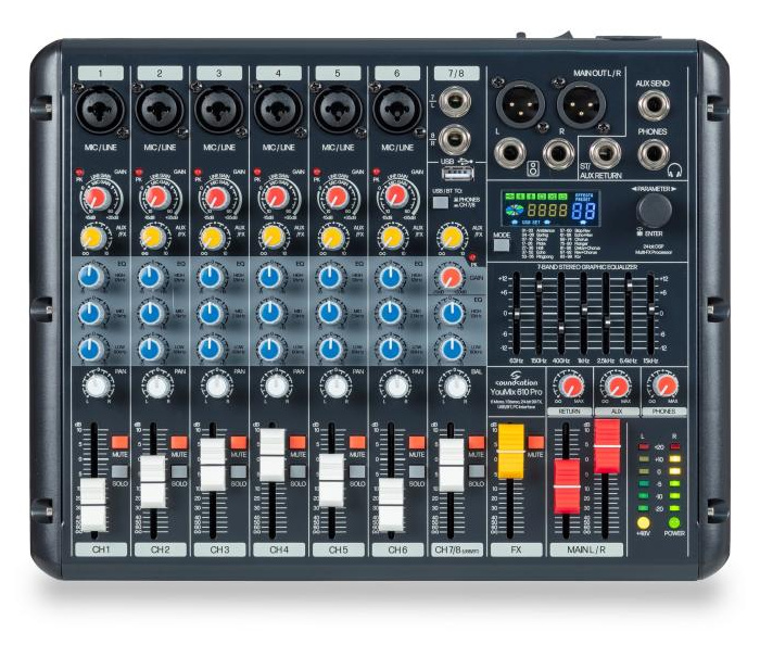 Фото Микшерный пульт Soundsation YouMix-610-Pro