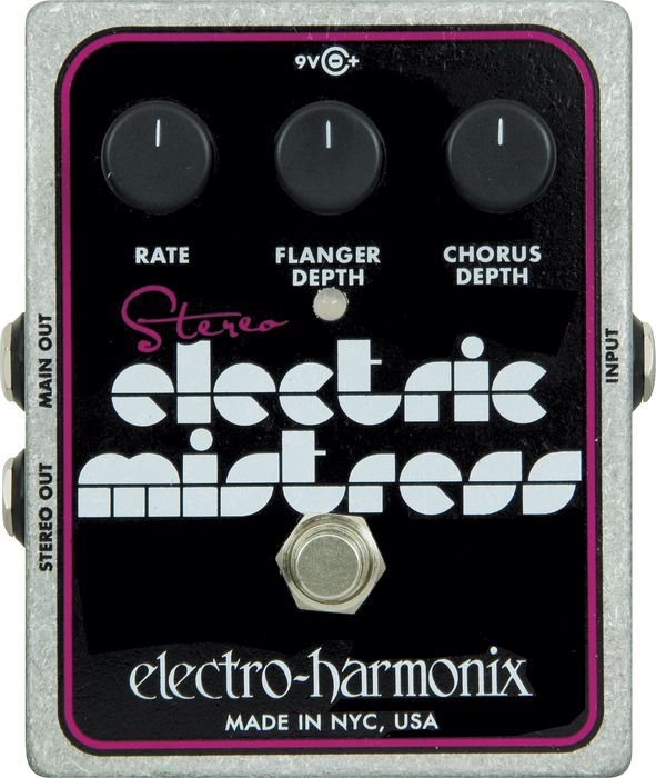 Electro-Harmonix Stereo Electric Mistress SALE  гитарная педаль Flanger+Chorus в магазине Music-Hummer
