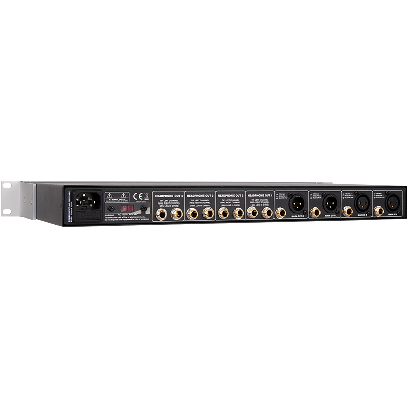 Фото Предусилитель для наушников Alctron HP400 V2 4 канальный, рэковый