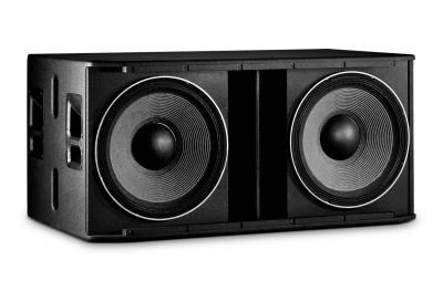 Фото JBL SRX828SP сабвуфер, 2х18&apos;, активный, 2000 Вт, DSP, 66 кг