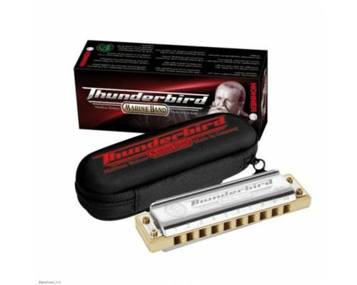 Фото HOHNER Marine Band Thunderbird E low - Губная гармоника диатоническая Хонер