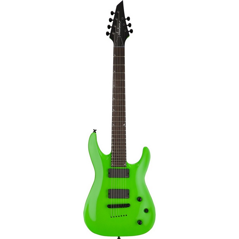 Фото Электрогитара JACKSON SOLOIST SLATTXMG3-7 SLIME GREEN