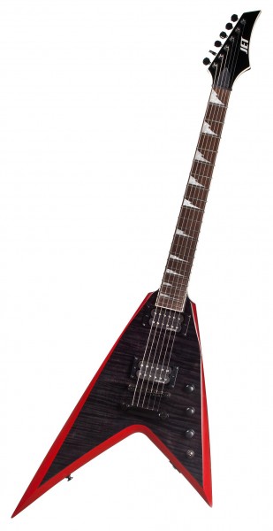 Фото Электрогитара JET URR 100S цвет BK/RED