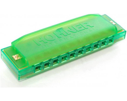 Фото HOHNER Happy Green - Губная гармоника диатоническая Хонер
