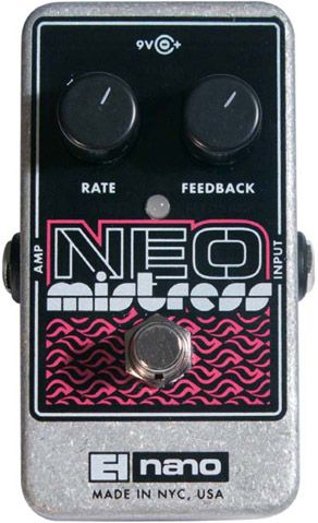 Electro-Harmonix Nano Neo Mistress SALE  гитарный эффект flanger серия nano в магазине Music-Hummer
