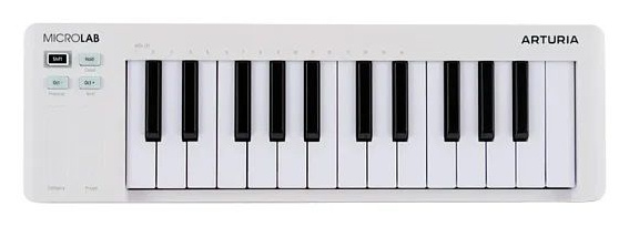 Фото MIDI-клавиатура Arturia MicroLab 3 White, белая