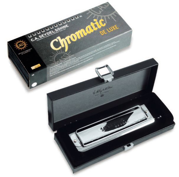 Фото Губная гармошка хроматическая Seydel Sohne 51480LC De Luxe LC