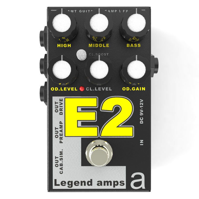 Двухканальный гитарный предусилитель AMT Electronics E-2 Legend Amps 2 в магазине Music-Hummer
