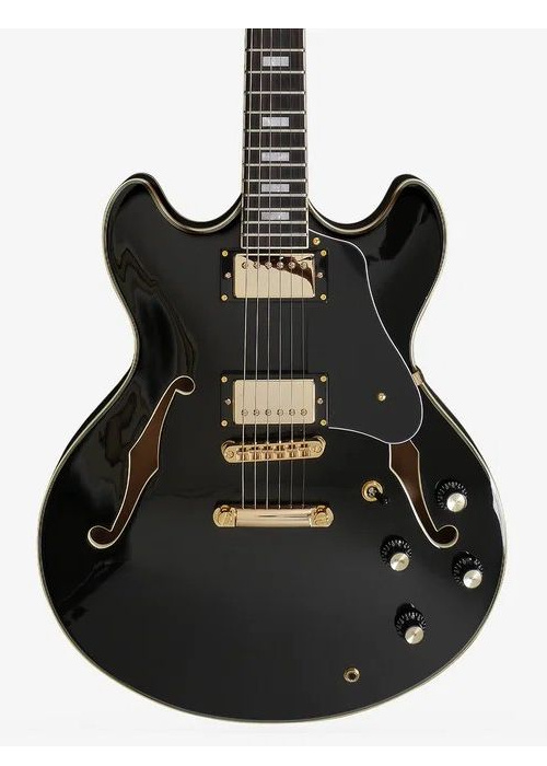 Фото Полуакустическая электрогитара Sire H7 BK, чёрный