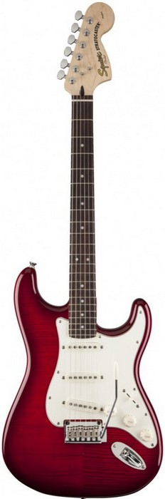 Фото Электрогитара FENDER SQUIER STANDARD STRATOCASTER FMT RW CRT