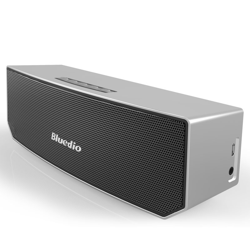 Фото Портативная акустическая система Bluedio BS-3 Silver