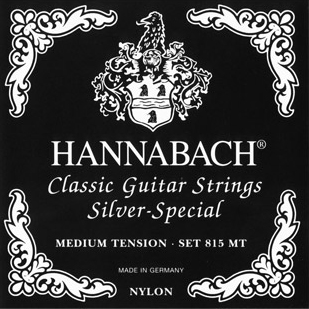 Фото Комплект струн Hannabach 815MT Black SILVER SPECIAL